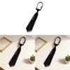 Punk Style Round Ring Studded Tie With Geometric Pattern For Men And Women