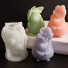 Multipurpose Sturdy Silicone Hedgehog Candle Base Mould Portable for Handmade Home Decoration and Art Supplies Projects