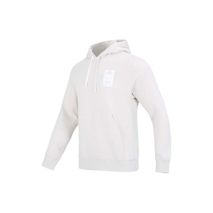 Nike Sweatshirts Men's White Hooded Moderate Regular DX1084-030