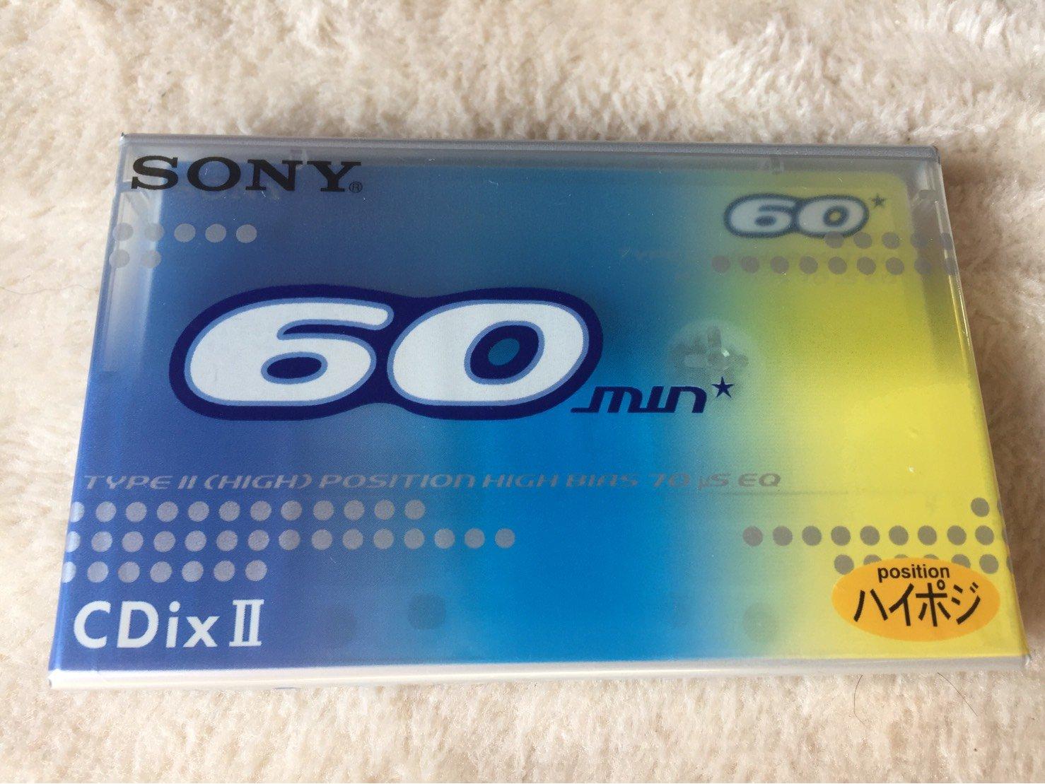 

SONY Касета Sony High Position 60 хвилин C-60CDX2H