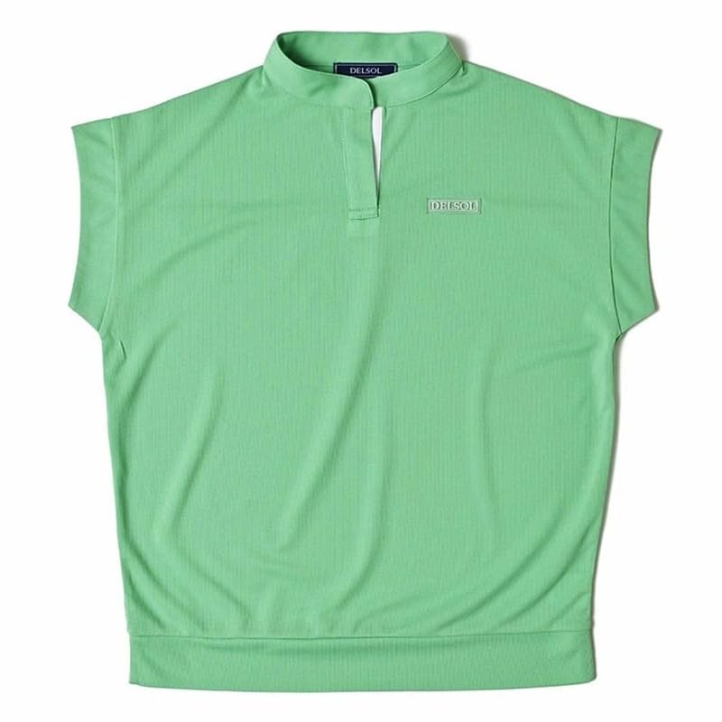 

Delsol 7898 Скиппер Футболка с коротким рукавом и французским рукавом для гольфа, Зеленая, Женская одежда, 2025, Футболка, Воротник, Размеры, Весна/Лето, Зеленый, M, L, зелёный