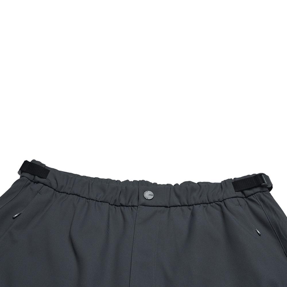 FILA Urban Explore Fashion Minimalist Sports Outdoor Classic Versatile Woven Loose Casual Pants Men bottoms Charcoal-Gray A11M538805FDY