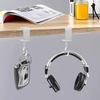 Ultra Durable Student Backpack Hook Adjustable No Adhesive Needed for Home Dorm Office Desk Mount Heavy Duty Hook Organizer
