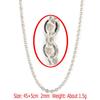 Trendy Stainless Steel O-Chain Necklace with DIY Pendant Options