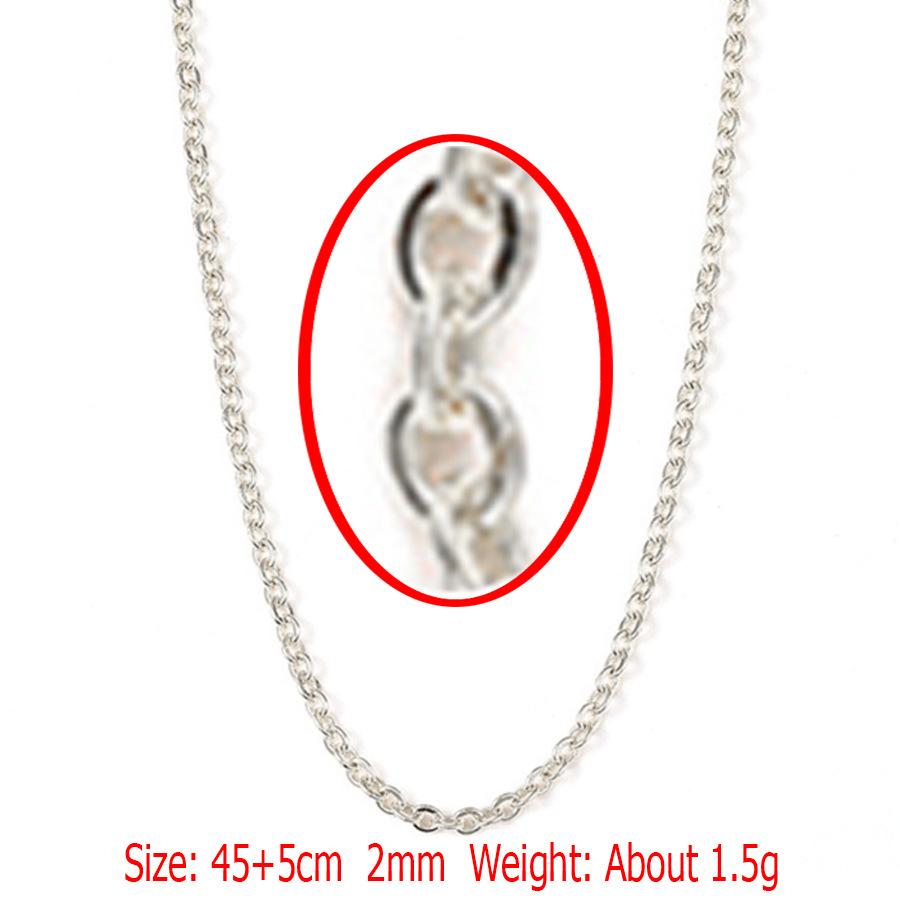 Trendy Stainless Steel O-Chain Necklace with DIY Pendant Options