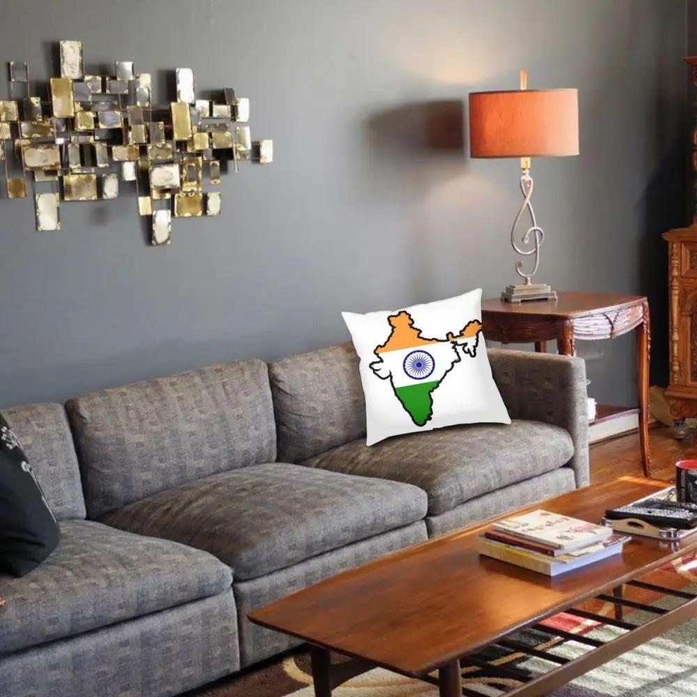 India Flag Throw Pillow Cover Throw Pillow  Cushion Covers