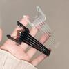 2Pcs Girl Hairpins, Crack-resistant Hair Organizer Clip, Decorative Broken Hair Fixer, Hair Accessory for Travel Shower Kitchen