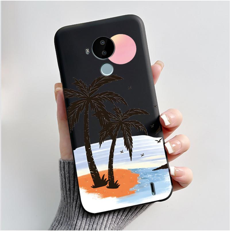 Cute Case For Nokia C30 Capa Coque Printing Shell Protective Cover Soft Silicone Cartoon Phone Casing Fundas