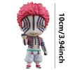 10cm/3.94in Kimetsu No Yaiba Anime Figure Upper Three Akaza Action Figure Kamado Tanjirou Figurine PVC Collection Figure Doll Toy