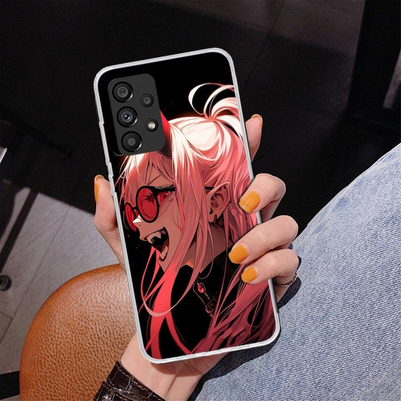 C-Chainsaw Mans Power Phone Case For Samsung Galaxy A52 A32 A22 A12 A51 A31 A50S A30S A20S A10S Note 20 Ultra 10 Plus S10 A72 A7
