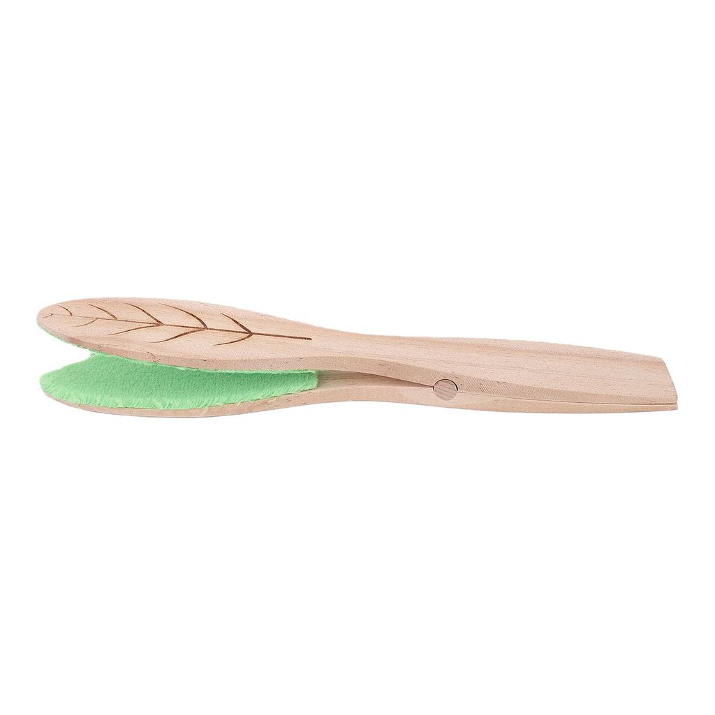 Leaf Cleaning Tongs Double Sided Leaf Shaped Plant Leaf Lint Cleaner Multi Purpose for House Plants