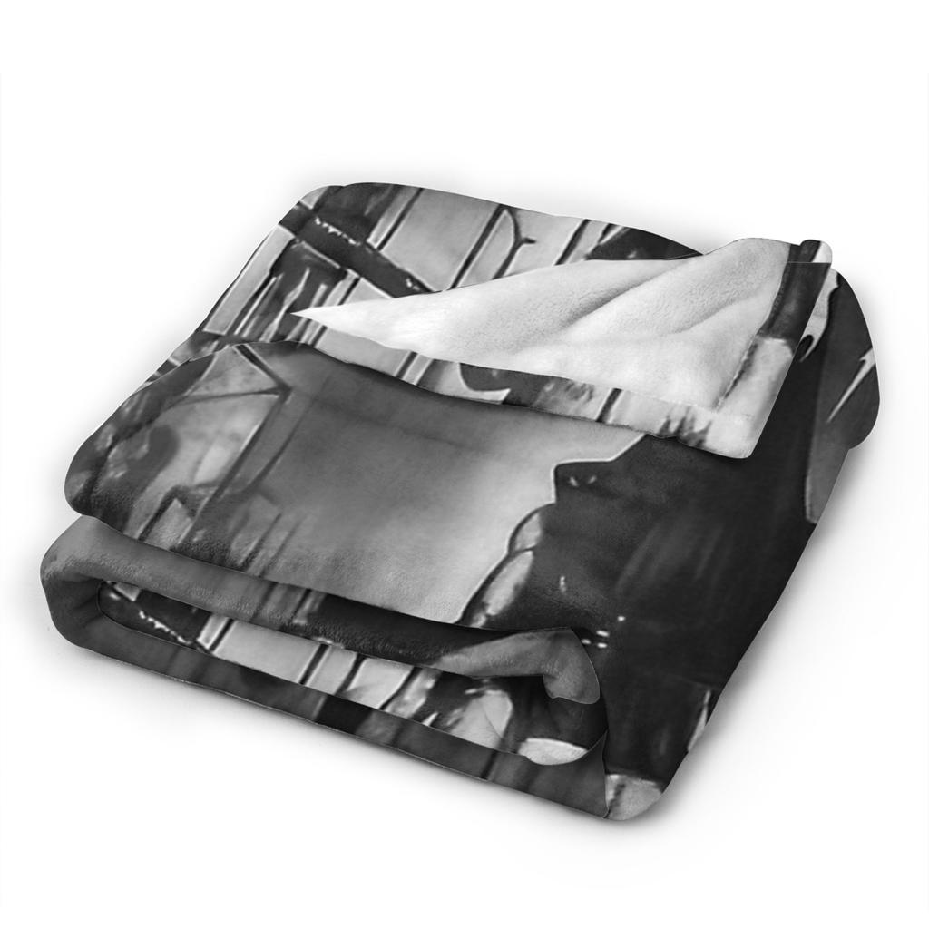 Soft Blanket Travel Office Silent Hill 2 Horror Metal Bedding Throws Flannel Bedspread For Couch Chair Graphic Sofa Bed Cover