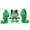 Vıraklama Kurbağa Peluş Bebek Sevimli Çizgi Film Karakteri Peluş Yumuşak Dolgulu Hayvan Oyuncak Kawaii Dekoratif Sergileme Koleksiyonluk Hayran Hediyesi