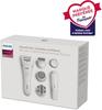 Electric Epilator - - BRE770/92 - 9 Accessories - 2 Speeds - Washable Head