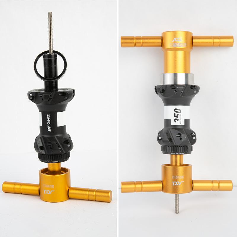 Per DT-SWISS EXP/SWIFT Kit di Attrezzi per la Riparazione del Mozzo della Bicicletta Installazione Cuscinetto a Cricchetto e Anello di Tenuta Lega di Alluminio CNC/Strumento in Acciaio Inossidabile