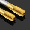 High Speed Steel HSS Spiral Threading Tap Silver Gold Metric Screw Taps
