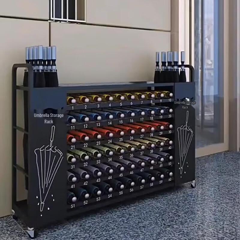 Yijie Light Luxury Wrought Iron Umbrella Storage Rack