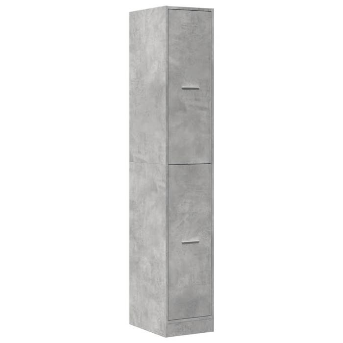 VidaXL Apothecary Cabinet Concrete Grey 30x41x174.5 Cm Engineered Wood, Apothecary Chest, Apothecary Furniture, Chest To 3309630