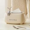 Cute Rabbit Round Tissue Box