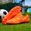 31-44  Football Shoes Shock Absorption Anti-skid and Wear-resistant Long Spike Outdoor Sports Training Football Shoes