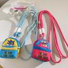 Crossbody Cartoon Crayon Shin-Chan Handyband Seil mit kleiner Geldbörse Niedliche Kopfhörertasche für iPhone für Samsung Huawei Xiaomi
