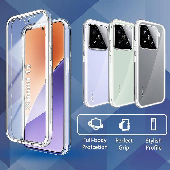 Coque de protection - Xiaomi - 15 - Antichoc - Transparent - Silicone+PC