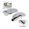 For Suzuki Boulevard Voluisa C50 VL400 VL800 2005-2017 Motorcycle Battery Side Covers Fairing Guard Protector Chrome Motocross
