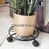 Mi Ling Mobile Wrought Iron Flower Pot Stand