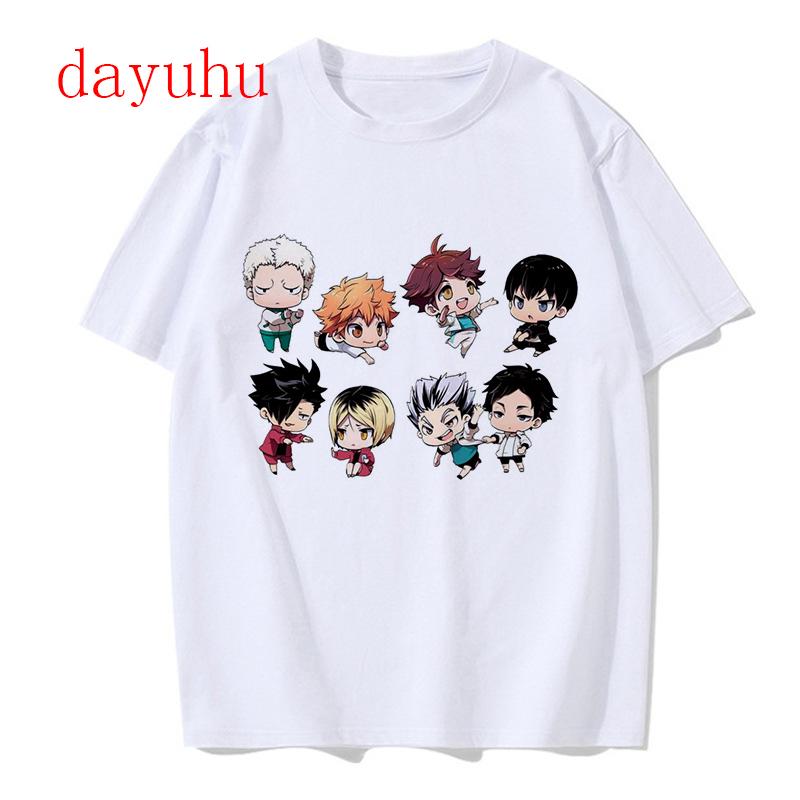 Unisexga Oya Oya Oya Tshirt Haikyuu T Shirt Kuroo Japanese Anime Shirt Fly High Tees Cool Karasuno Cartoon Tshirt Tops Unisex