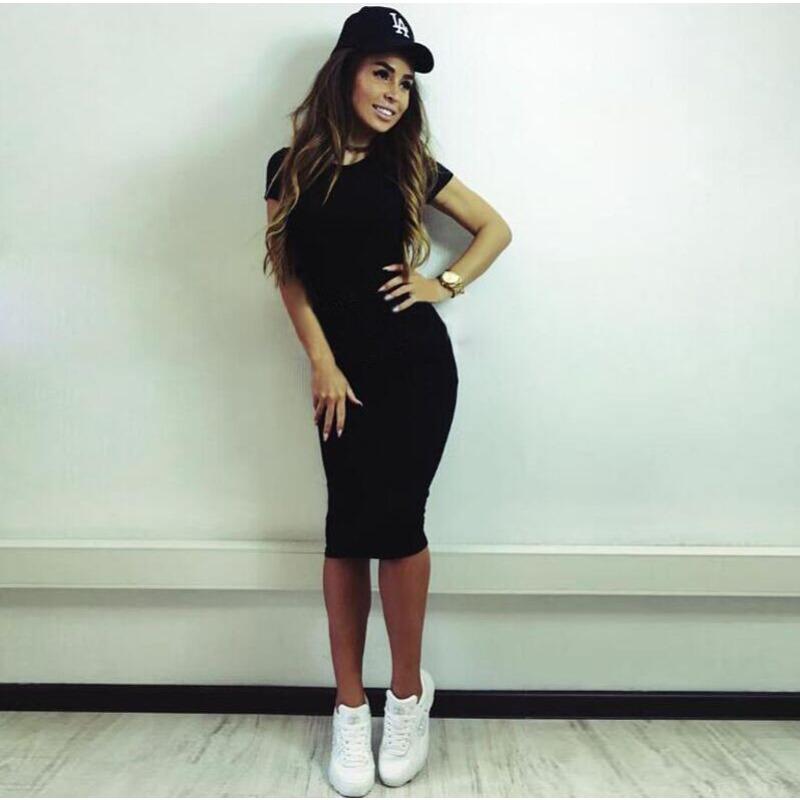 

Women s Fitted Knee-tight, Hip-hugging Long-sleeved Dress XL чорний