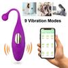 9 rychlostí ovládání aplikací Bluetooth vibrátor Vaginální míček Vibrační vajíčko Stimulace klitorisu Ženská masturbace Sexuální hračky pro ženy