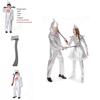 Enchanting Wizard Of Oz Tin Man Cosplay Costume For Adults And Kids In Silver