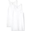 Solid Color Crew Neck Pullover Vest 2 Pack Men Tops White NB2219-100