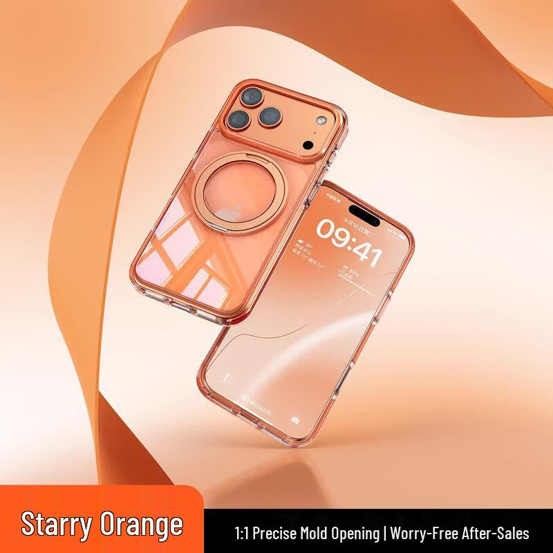 DIVI iPhone 17 Series MagSafe Transparent Kickstand Case iPhone 17