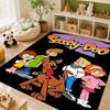 Scoobydoo Spooky Night Adventure Patterned Rug Soundproof Noisereducing Carpet For Bathroom Kitchen Home Party Decor Christmas Gift