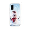 Black tpu Case For Samsung galaxy S20 /S20 PLUS/S20 ultra/S20+ /S20FE back cover Cute Christmas