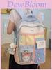 Nylon Sweet Style Backpack For Teens With Features And Laptop Storage