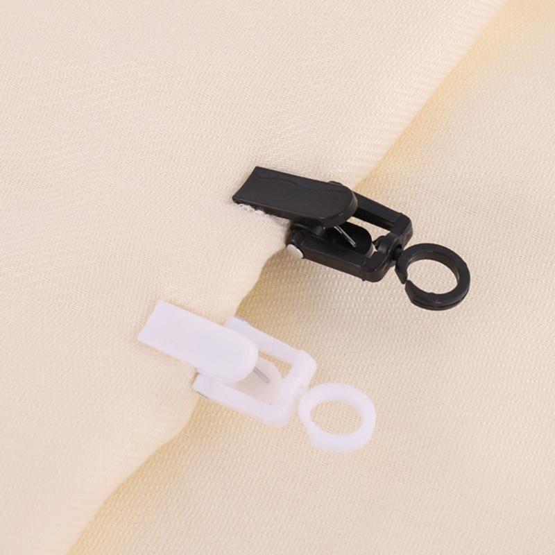 10 Pcs Laundry Hooks Clip Plastic Rotatable Hanging Towel Clips Strong Clips for Wardrobes Boot Hat Curtain Socks Sheets