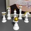 Resin Chess Statue Sculpture Figurine Furnishing International Chess Board Games For Decoration