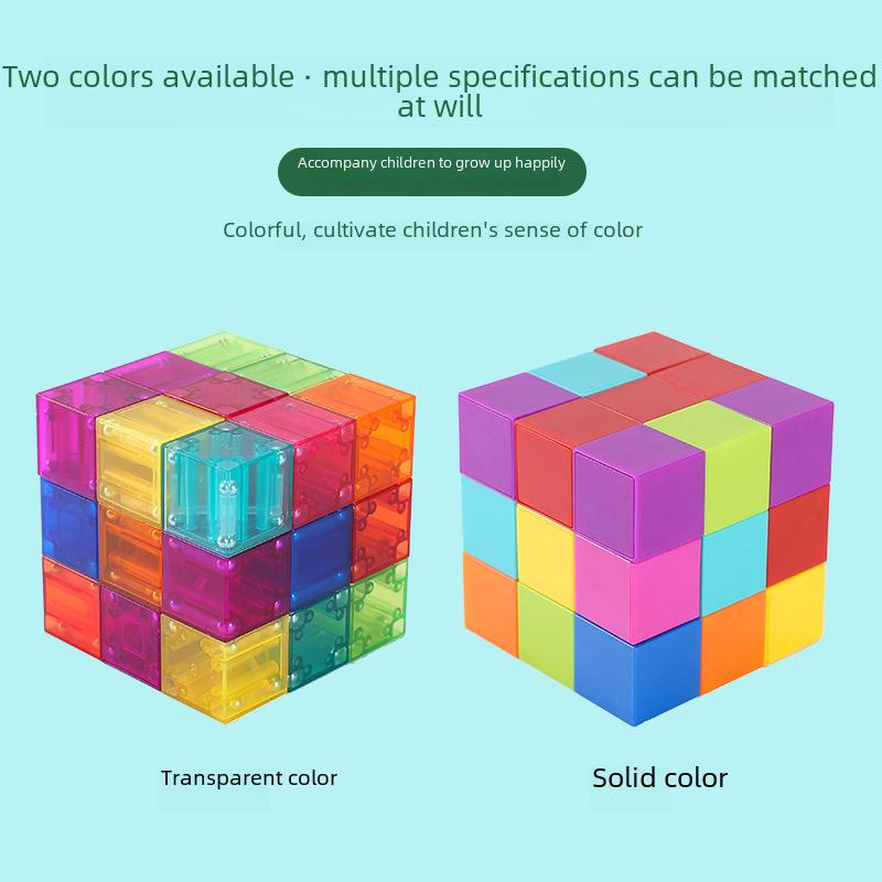 Magnetic Cube Puzzle Blocks: Cross-Border Teaching Aids for Kids