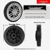 Universal Wheel Replacement for Luggage Suitcase: Leather Caster Rubber Roller Rim Repair Accessories