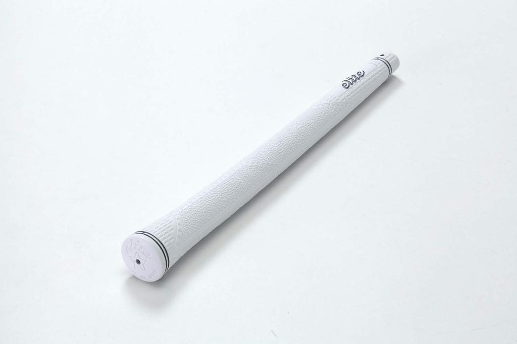 Elitegrips Golf Grips CX50 Silver No Backline 7-piece Set, White,