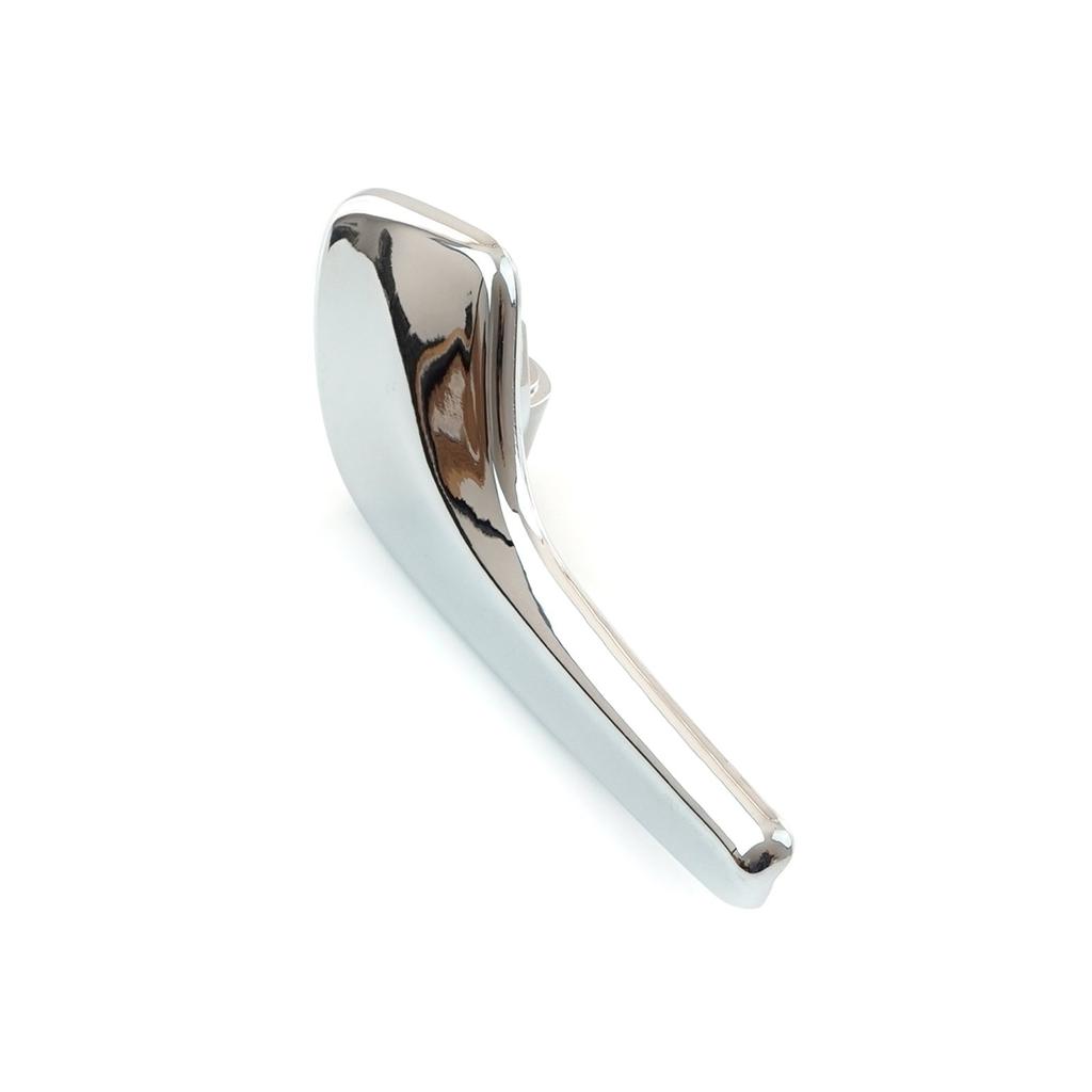 Abridor De Maletero Cromado Para Opel Corsa D (2006-2014): Acero Inoxizable 304, Adhesivo 3M, Manija Tirador De Alto Brillo