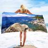 Baikal Beach Towel Microfiber Oversized Travel Towels Lightweight Super Absorbent Compact Beach Accessories Quick Dry Pool Towel