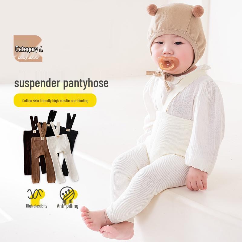 Dětské vzpěračské kalhoty a jarní legíny set: Dívčí podzimní legíny, kombinézy a ponožky