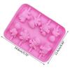 Cute Dinosaur Cookie Mould Food Grade Silicone Easy Clean Baking Utensils Gift