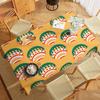 Boho Polyester 2D Flachbedruckte Tischdecke Raumdekoration Picknickdecke Camping Partyzubehör Tischdecken Für Esstisch Herbst