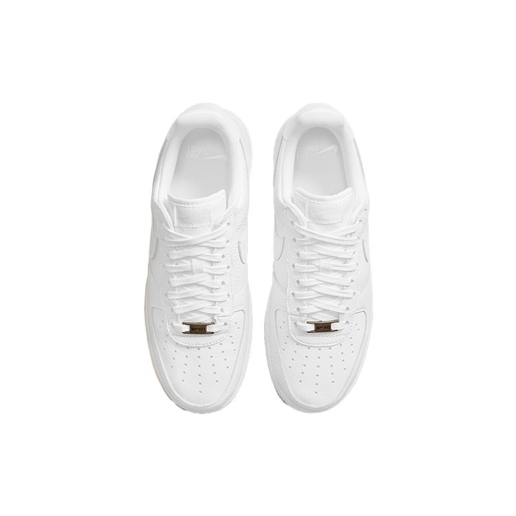 Nike Air Force 1 07 Craft Triple White Unisex Sneakers CU4865-100