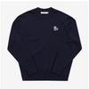 Maison Kitsune Km00503kt1036 P480 Dressed Fox Patch Mens Knit