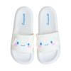 Sanrio Room PVC EVA 318400 Face-Shaped Sandals, Cinnamoroll, Poolside/Veranda Slippers, Upper Resin, Sole Resin,